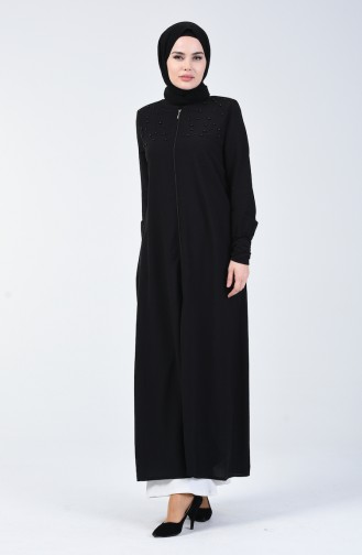 Black Abaya 4041A-01