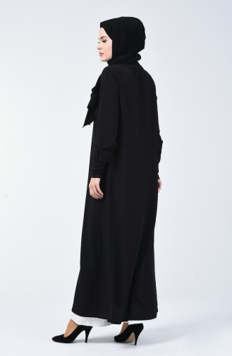 Black Abaya 4041A-01