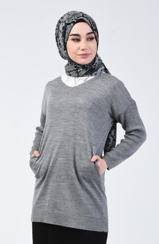 Grau Pullover 0510-01