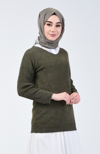 Khaki Pullover 0510-08