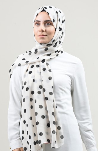 Cream Shawl 1043-01