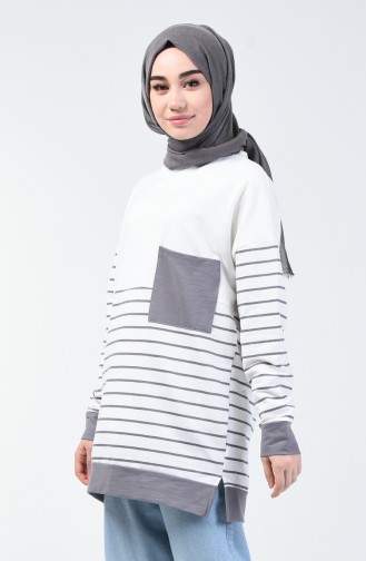 Grau Pulli 0811-04