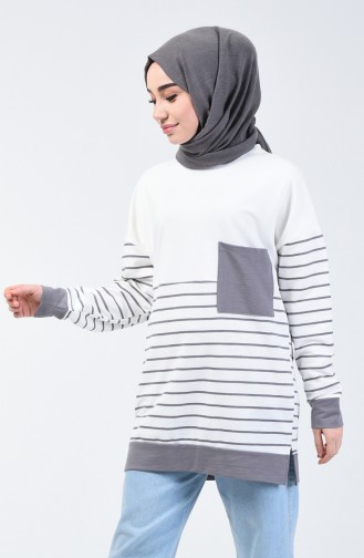 Grau Pulli 0811-04