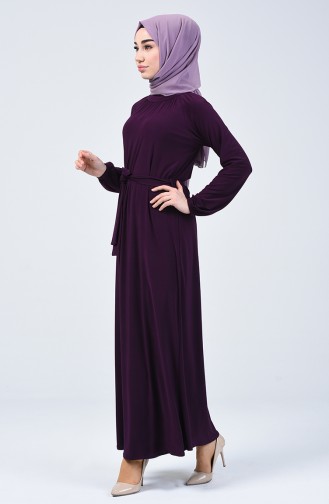 Sandy Belted Dress Purple 1933-02