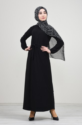 Sandy Belted Dress Black 1933-04