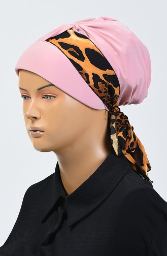 Bonnet à Motifs Leopard 7008-04 Poudre 7008-04