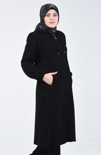 Cape Sport à Capuche Grande Taille 5031-01 Noir 5031-01