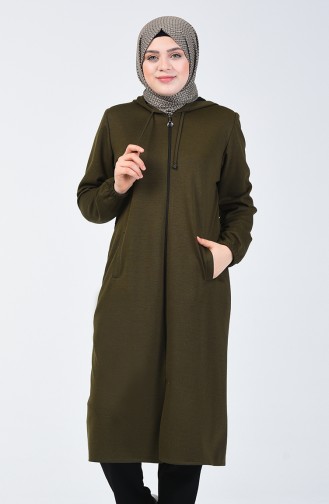 Cape Sport à Capuche Grande Taille 5031-02 Khaki 5031-02