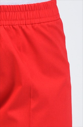Pantalon Taille Élastique 3124PNT-01 Rouge 3124PNT-01
