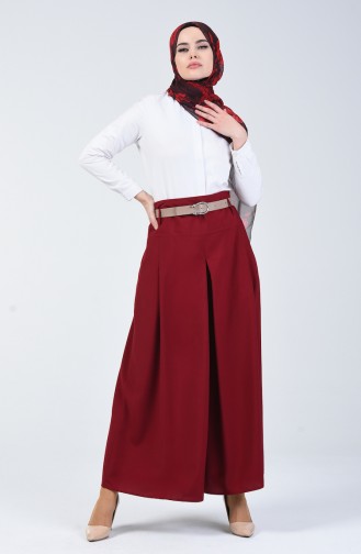 Jupe-Pantalon Bordeaux 6436-03