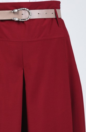 Claret Red Culottes 6436-03