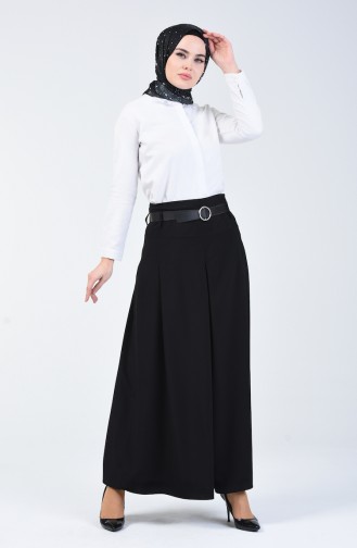 Viscose Pants Skirt 6436-05 Black 6436-05