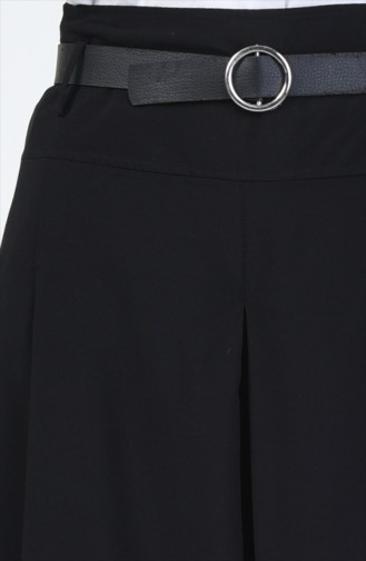 Viscose Pants Skirt 6436-05 Black 6436-05