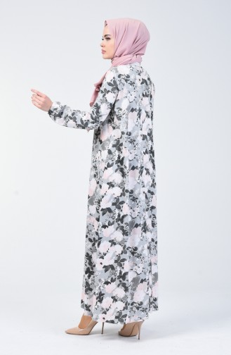 فستان منقوش بالأزهار سومون 6168-02