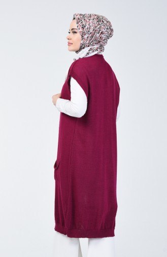 Gilet Tricot 2006-01 Plum 2006-01