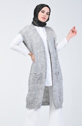 Gilet Tricot 2006-03 Gris 2006-03