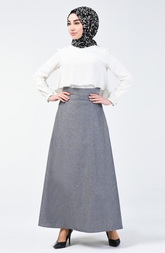 Gray Skirt 2511-04