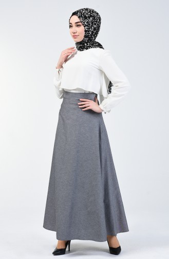 Gray Skirt 2511-04