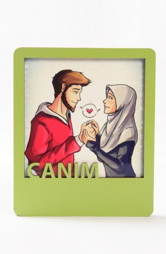 Instagram Çerçeve IC01-12 Yeşil 01-12
