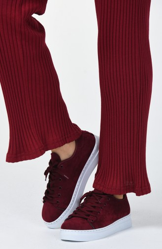 Claret Red Sneakers 06-03