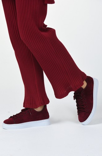 Claret Red Sneakers 06-03