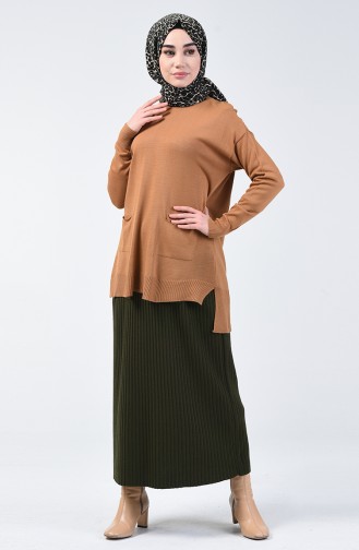 Khaki Rok 4199-05