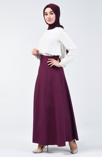 Plum Skirt 2523-03