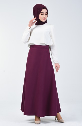 Plum Skirt 2523-03