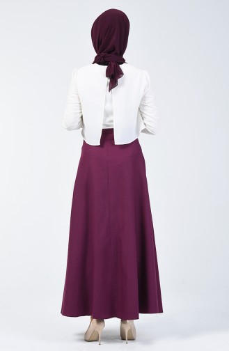 Plum Skirt 2523-03