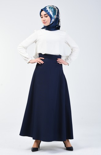 Navy Blue Skirt 2523-01