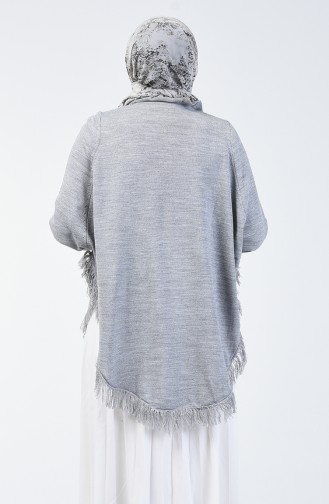 Gray Poncho 2112-05