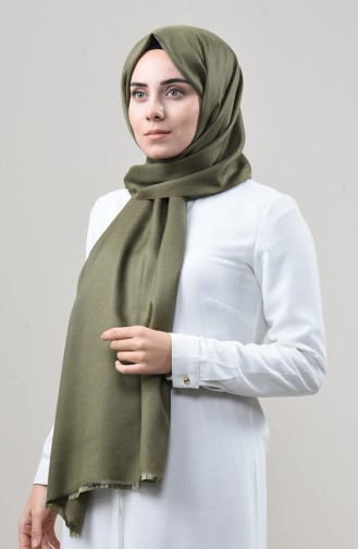 Light Khaki Green Shawl 19051-07