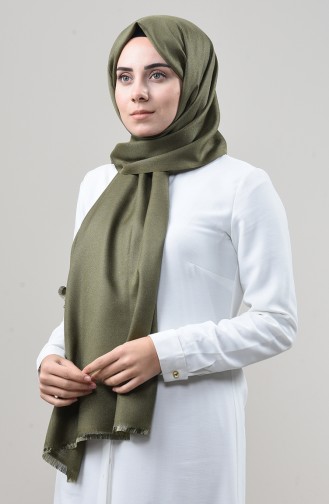 Light Khaki Green Shawl 19051-07