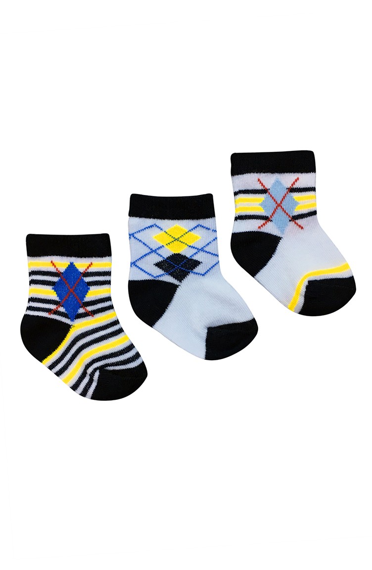 Lot De 3 Chaussettes Pour Bebe Garcon F0286 Blanc 0286 Sefamerve Lot De 3 Chaussettes Pour Bebe Garcon F0286 Blanc 0286 Sefamerve