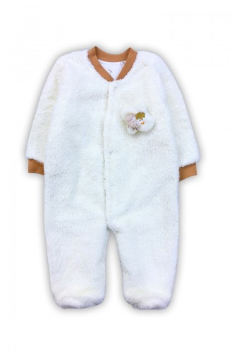 Unisex Bebek Welsoft Tulum F0681 Beyaz 0681