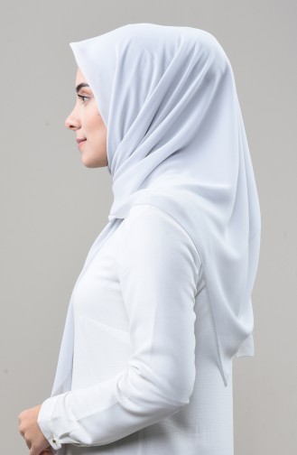 Karaca Echarpe Crêpe 90676-17 Gris Clair 90676-17