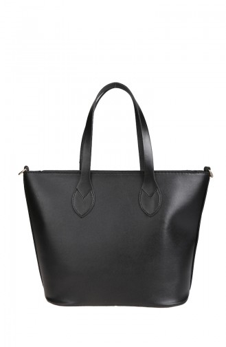 Sac Pour Femme M379-02 Noir Cuir Verni 379-02