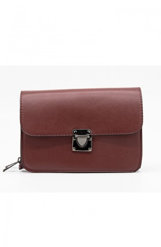 Claret red Shoulder Bag 3514-17