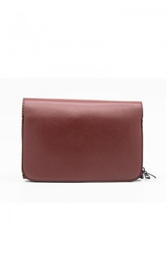 Claret red Shoulder Bag 3514-17