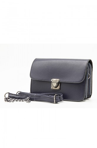 Navy Blue Shoulder Bag 3514-45