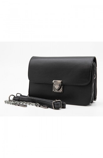 Black Shoulder Bags 3514-55