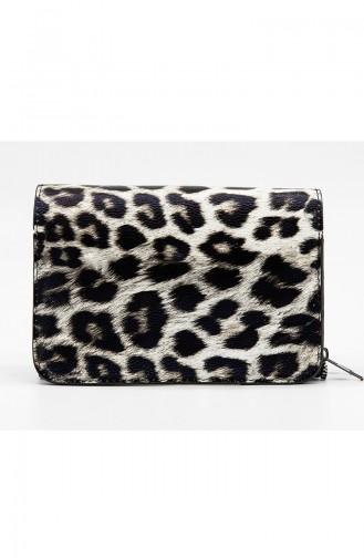 Sac Pour Femme BB3514-992 Noir Blanc Leopard 3514-992