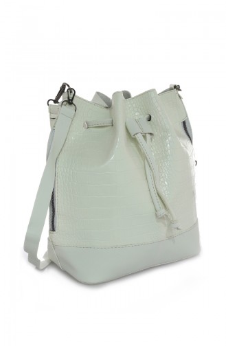 Stilgo Damen Schultertasche AV62Z-04 Weiss Anaconda 62Z-04