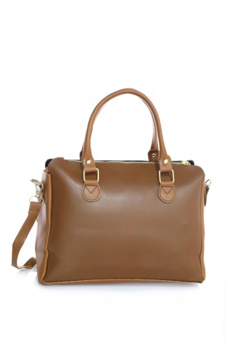 Tobacco Brown Shoulder Bag 63Z-02