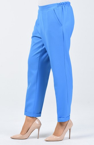 Pantalon Simple 0029-04 Bleu 0029-04