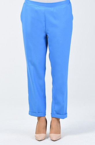 Pantalon Simple 0029-04 Bleu 0029-04