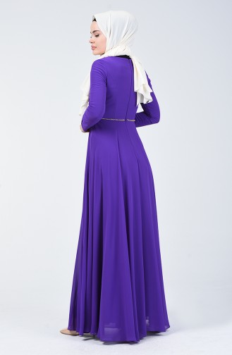 Stony Evening Dress 4532-05 Purple 4532-05