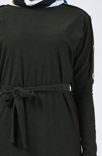 فستان أخضر حشيشي 5306-02