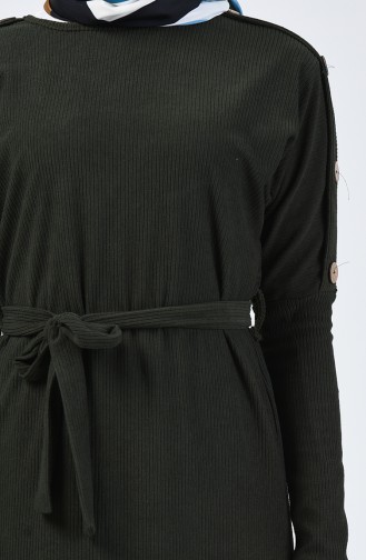 Robe à Ceinture 5306-02 Vert 5306-02