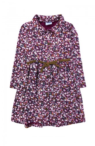 Robe Pour Enfant Fille F0996 Bordeaux 0996